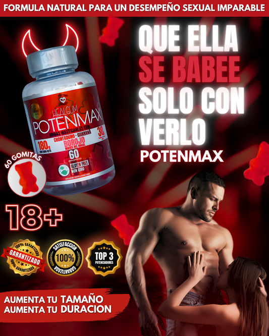 POTENMAX - AFRODISIACO BRASILEÑO QUE LIBERA LA MASCULINIDAD! 🔥